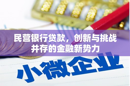 七里河民营银行贷款，创新与挑战并存的金融新势力
