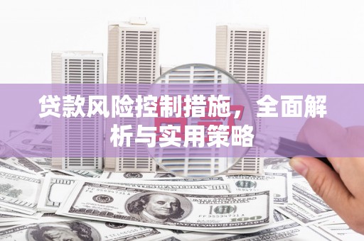 七里河贷款风险控制措施，全面解析与实用策略