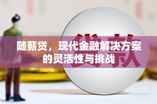 七里河随薪贷，现代金融解决方案的灵活性与挑战