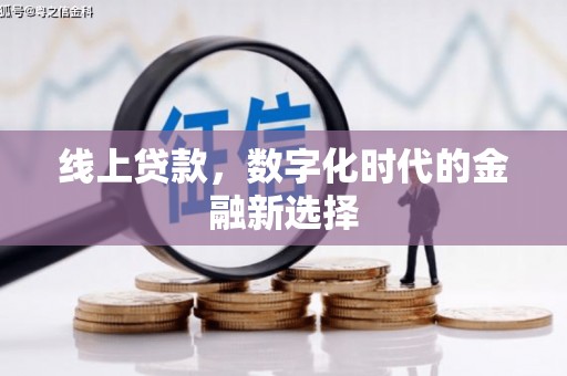 七里河线上贷款，数字化时代的金融新选择