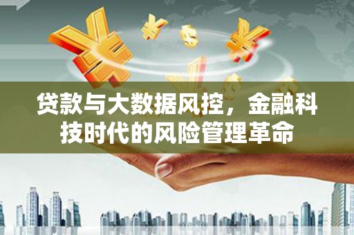 七里河贷款与大数据风控，金融科技时代的风险管理革命