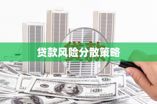 七里河贷款风险分散策略
