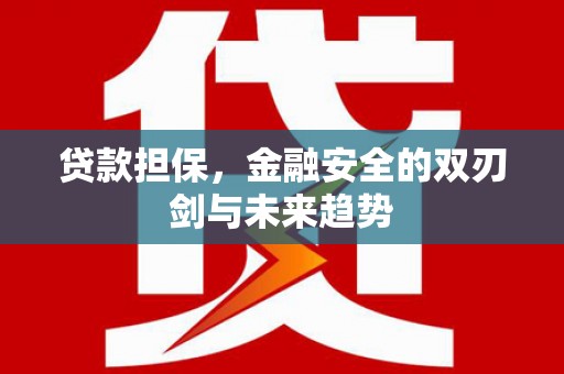七里河贷款担保，金融安全的双刃剑与未来趋势