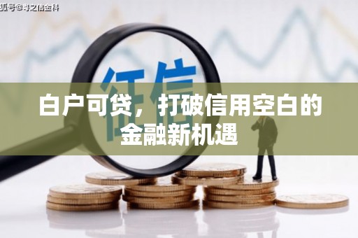 七里河白户可贷，打破信用空白的金融新机遇