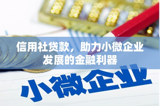 七里河信用社贷款，助力小微企业发展的金融利器