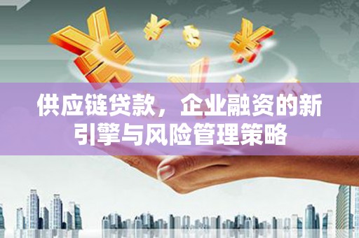 七里河供应链贷款，企业融资的新引擎与风险管理策略