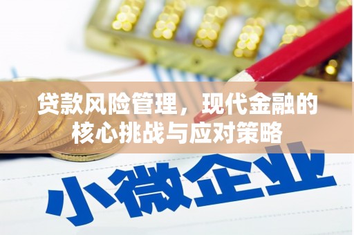 七里河贷款风险管理，现代金融的核心挑战与应对策略