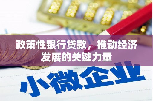 七里河政策性银行贷款，推动经济发展的关键力量