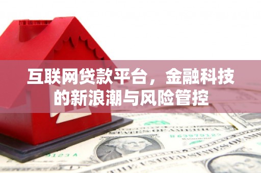 七里河互联网贷款平台，金融科技的新浪潮与风险管控