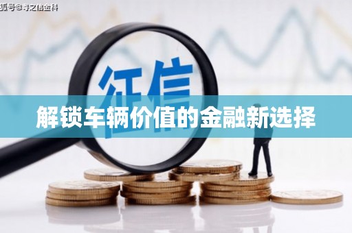 七里河解锁车辆价值的金融新选择